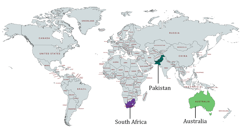 NCERT Solutions for Class 10 Social Science Civics Chapter 2 - World Map