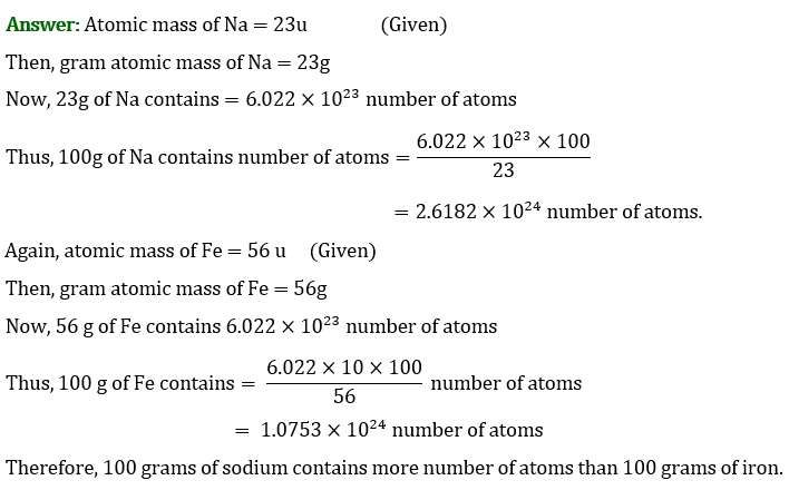 NCERT Solutions for Class 9 Science Chapter 3 Atoms and Molecules image 2